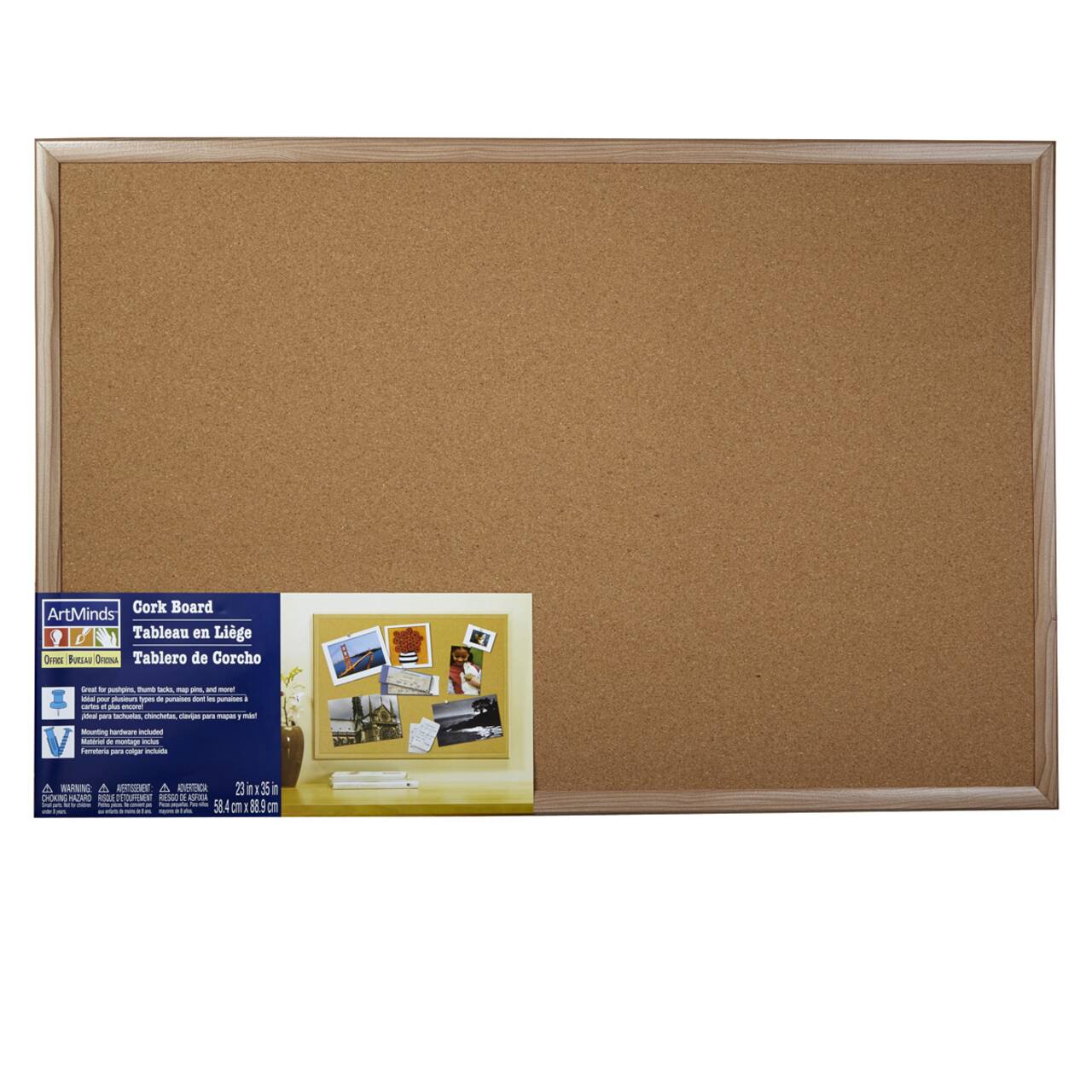 Wood Framed Cork Board by ArtMinds&#xAE;